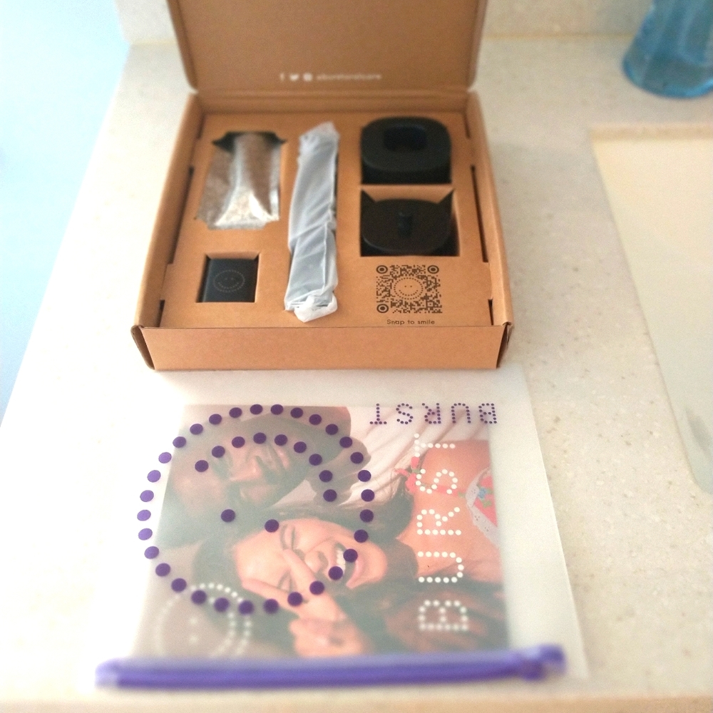 Burst sonic toothbrush NIB matte black